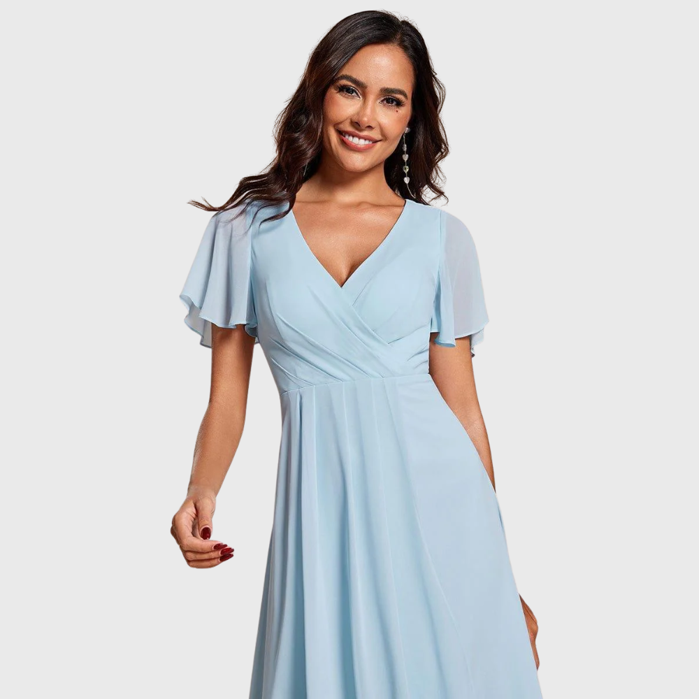 Elegantes Fließendes Damenkleid | Leichtgewicht