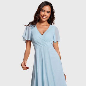 Elegantes Fließendes Damenkleid | Leichtgewicht
