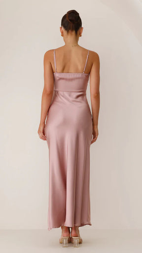 Damen Elegantes Modernes Kleid | Maxi