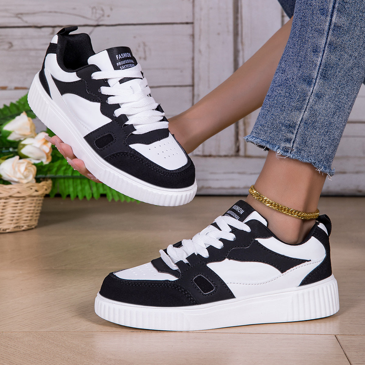 Olivia | Leichter und rutschfester Sneaker