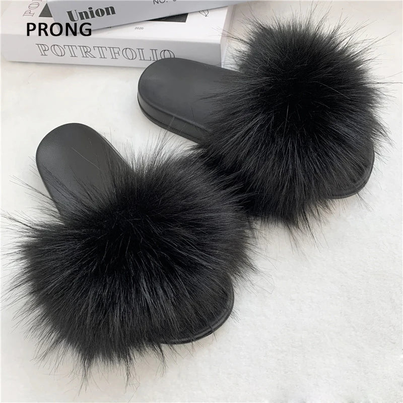 Adel | Flauschige Slipper