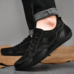 Benno | Robuster Komfortschuh Aus Echtleder