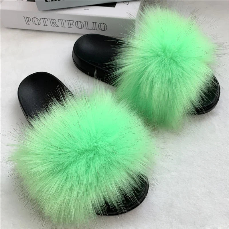 Adel | Flauschige Slipper