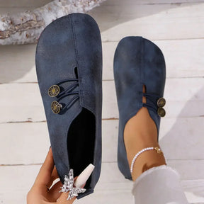 Noira | Bequeme Wildleder Loafer für Damen