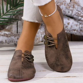 Noira | Bequeme Wildleder Loafer für Damen