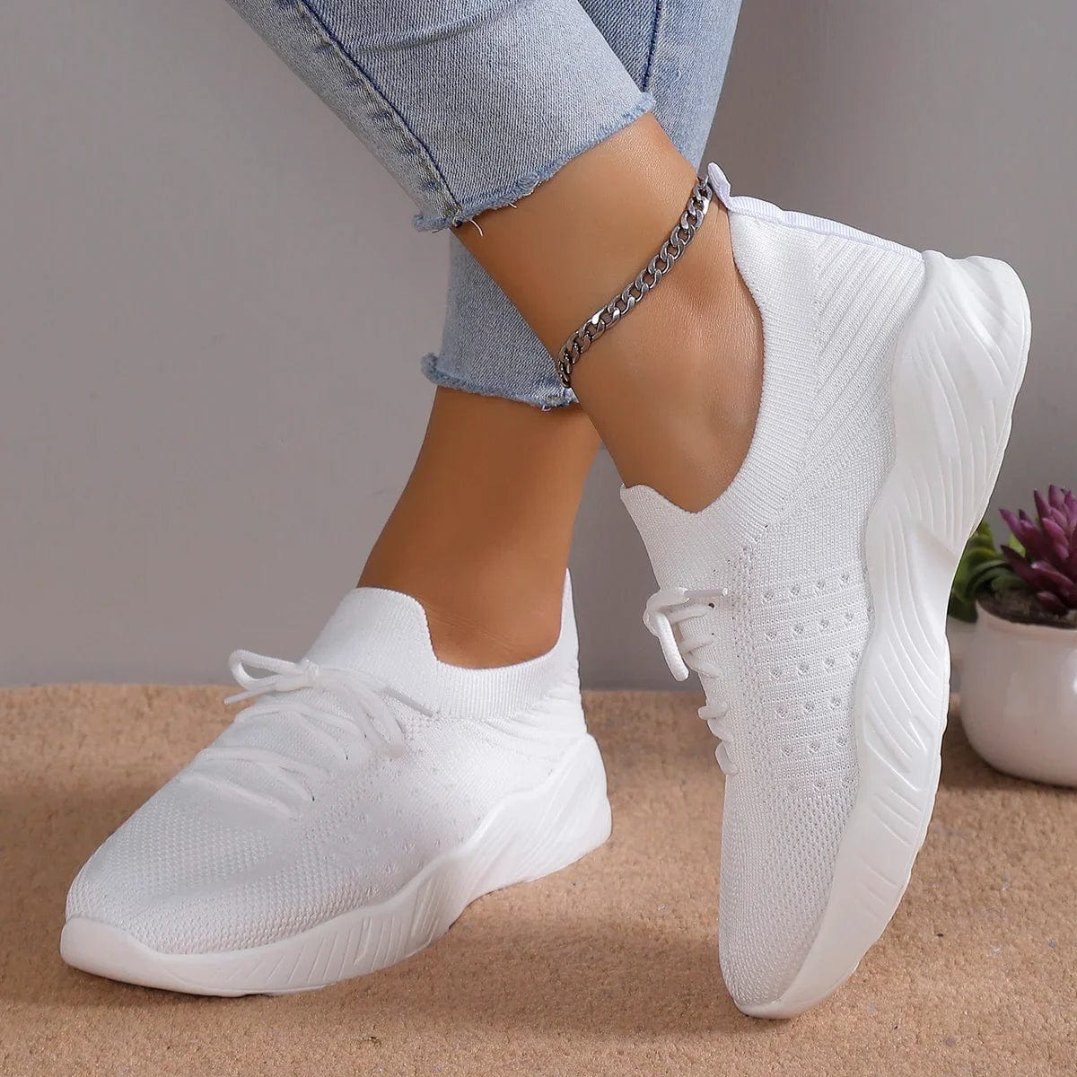 Carlotta | Atmungsaktive Sportschuhe aus Mesh 