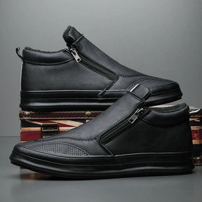 Kent | Leder-Winterschuhe - Wärme &amp; Rutschfester Halt