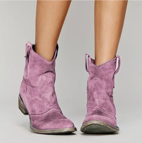 Roselle | Wildleder-Westernstiefel