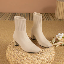 Riza | Elegante Sock Boots mit Absatz