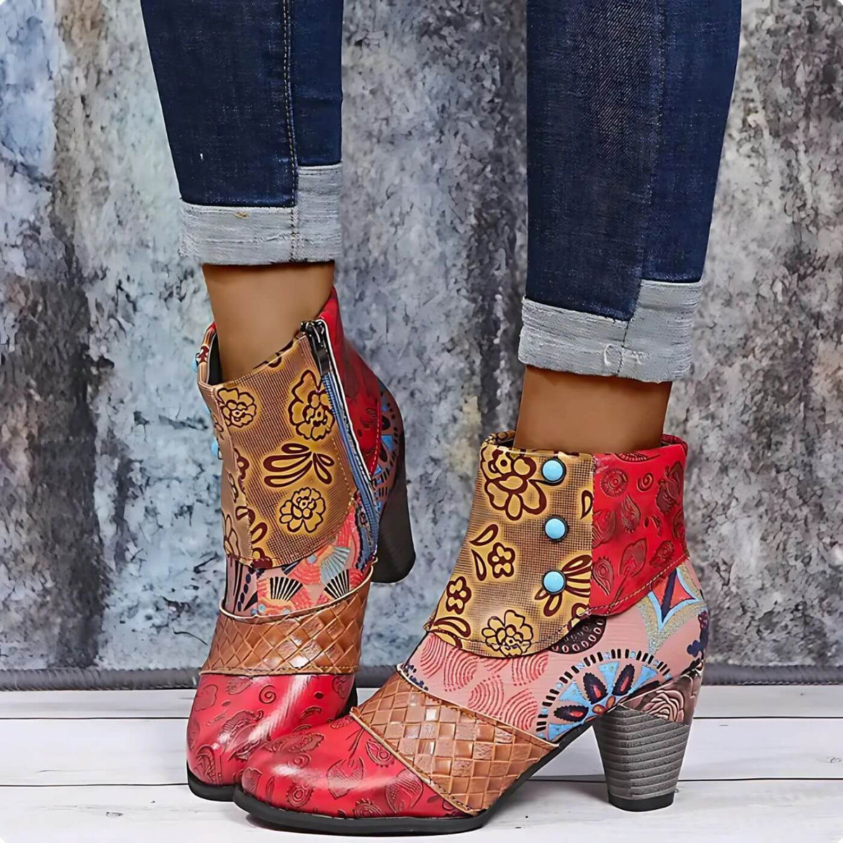 Selina | Vintage-Orthopädische Stiefel