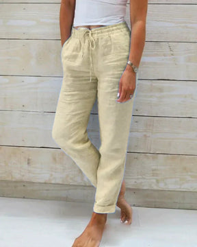 Stacy | Luftige Leinenhose für Damen