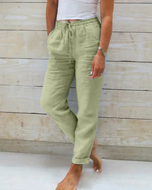 Stacy | Luftige Leinenhose für Damen