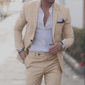 Herren Eleganter Sommer Hochzeit Anzug | 2-Teilig