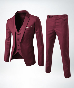 Herren Klassischer Dreiteiliger Anzug | Elegant