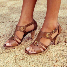 Ciara | Handgefertigte Premium-Sandalen Mit Absatz