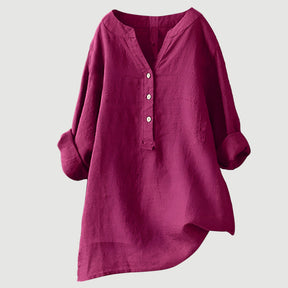 Women’s Lockere Leinenbluse | Elegant & Vielseitig