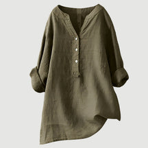 Women’s Lockere Leinenbluse | Elegant & Vielseitig