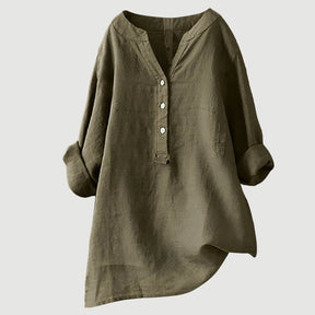 Women’s Lockere Leinenbluse | Elegant & Vielseitig