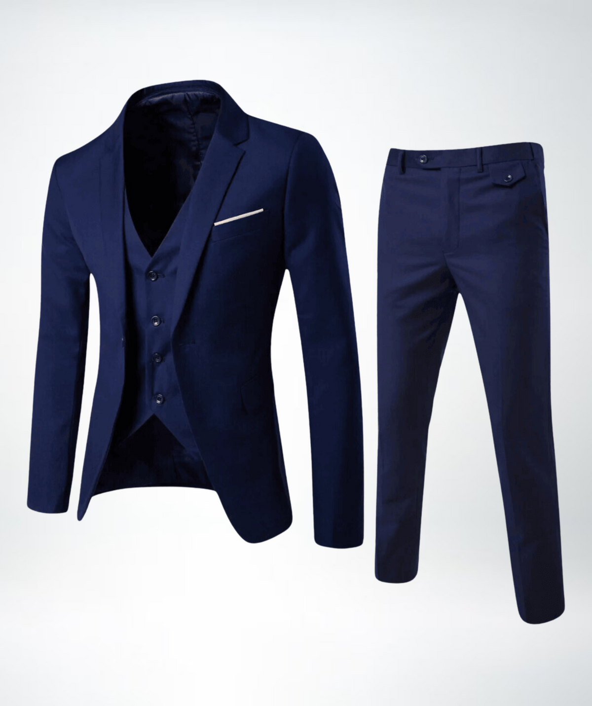 Herren Klassischer Dreiteiliger Anzug | Elegant