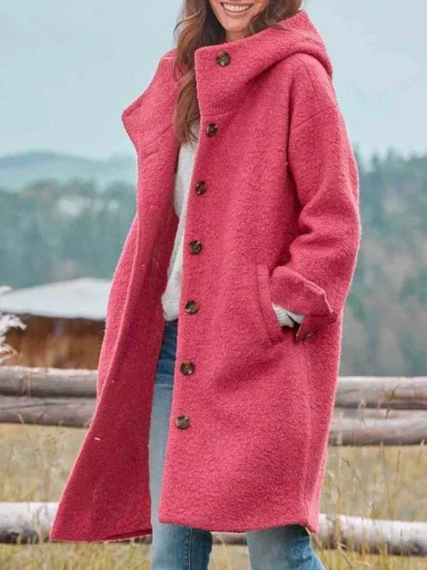 Damen Langer Teddy-Mantel | Kuschelig Elegant