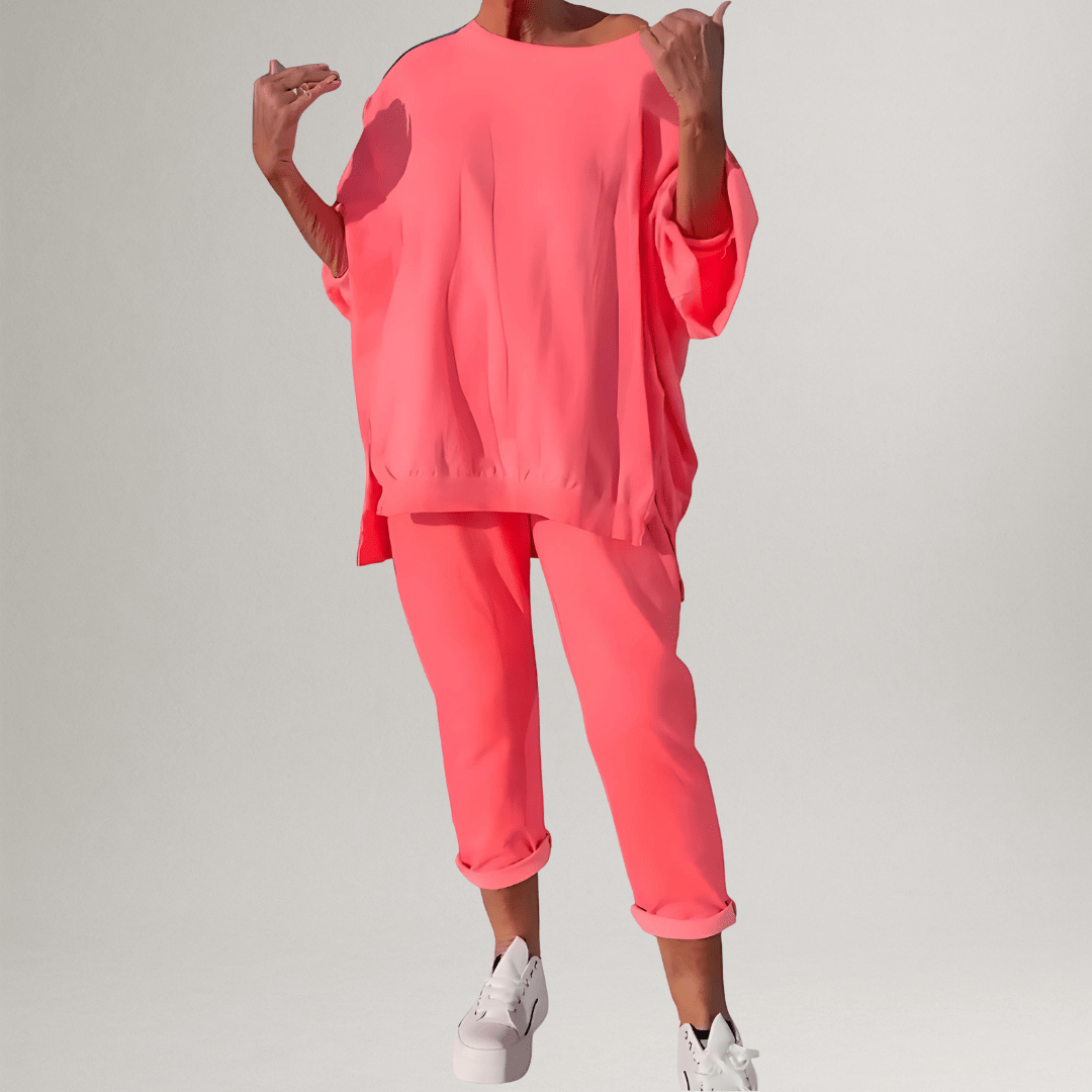 Damen Lässiges Stylisches Lounge-Ensemble | Komfortabel