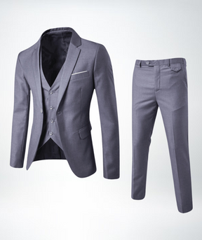 Herren Klassischer Dreiteiliger Anzug | Elegant