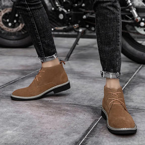 Sophie Wildlederschuhe | Unsichtbarer Absatz +6 cm