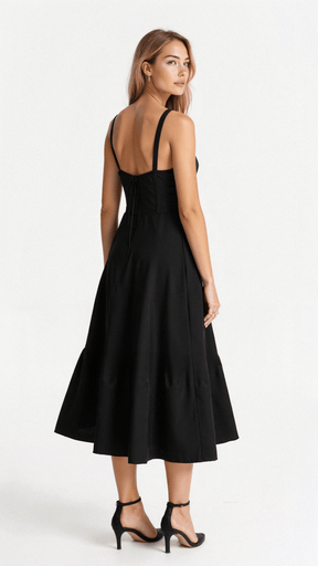 Kiana | Elegantes Korsett Midikleid für Feminine Silhouette
