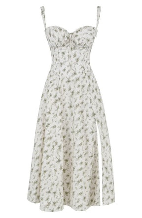 Kiana | Elegantes Korsett Midikleid für Feminine Silhouette