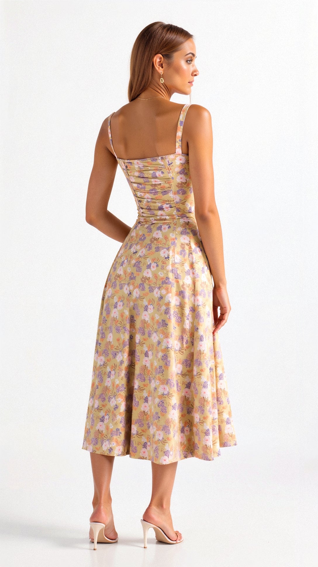 Kiana | Elegantes Korsett Midikleid für Feminine Silhouette