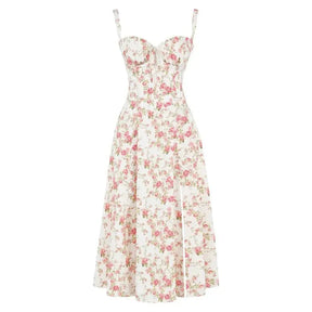 Kiana | Elegantes Korsett Midikleid für Feminine Silhouette