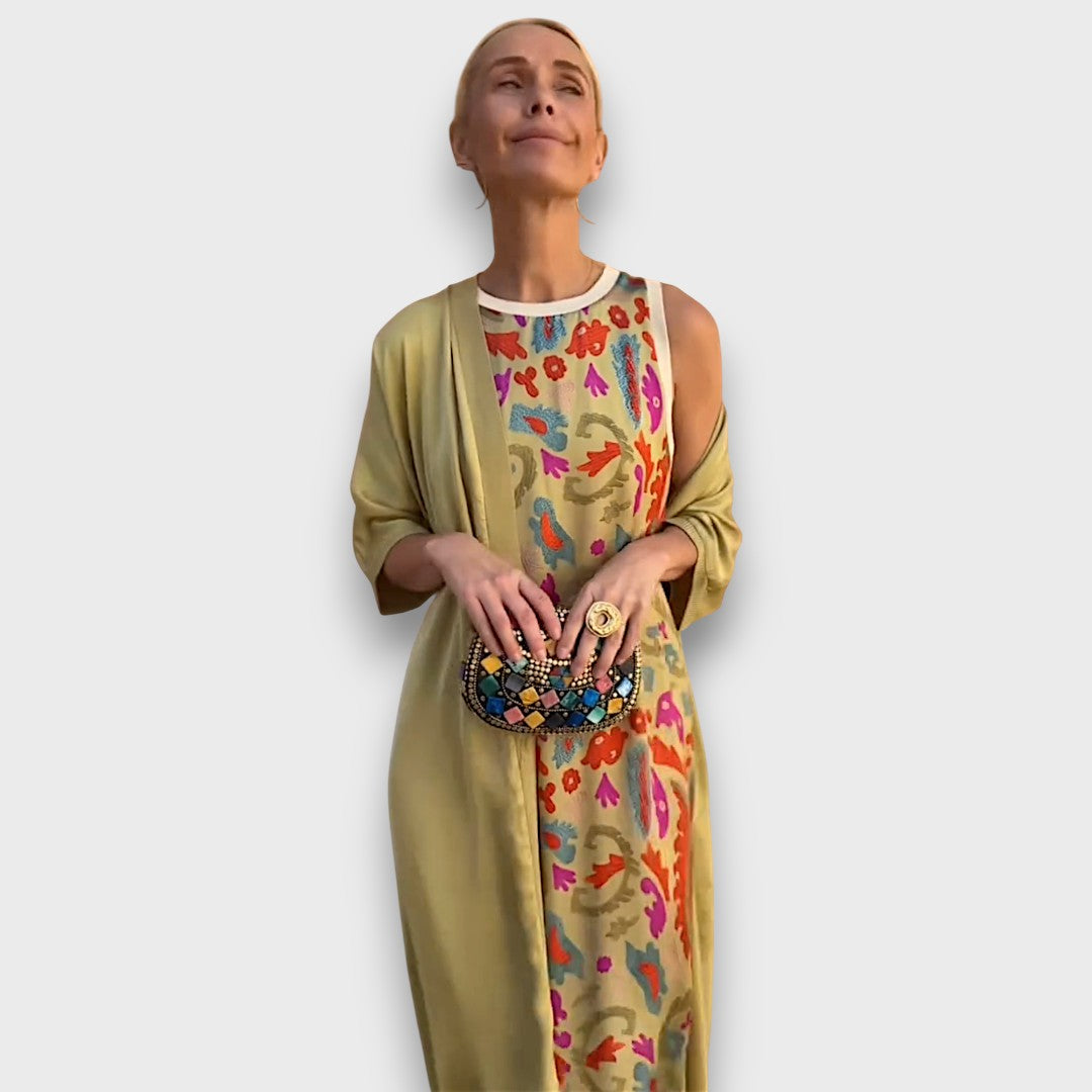 Damen Elegantes Sommerkleid | Maxi