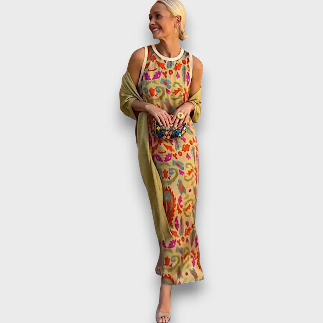 Damen Elegantes Sommerkleid | Maxi
