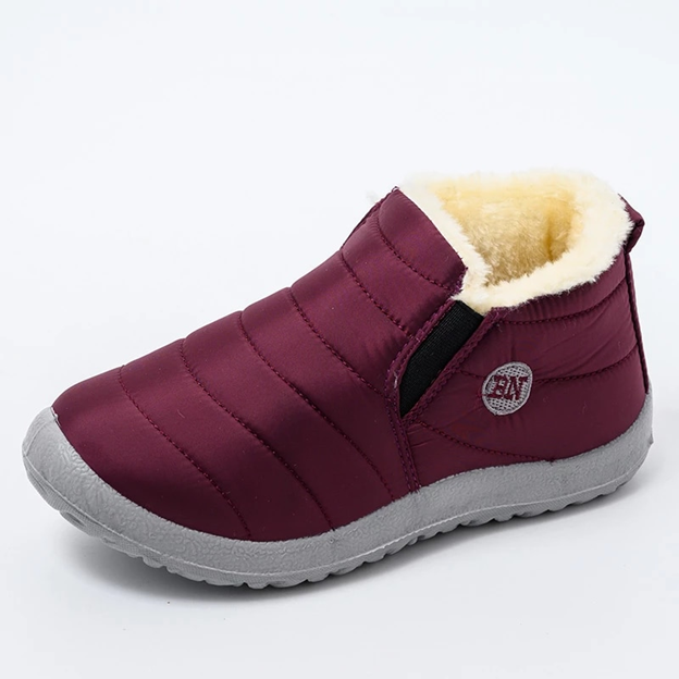 Damen | Winter Warme Fell Schneestiefel