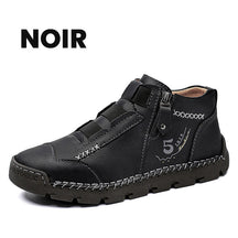Chaussures Décontractées À La Mode En Cuir Véritable Pour Hommes 