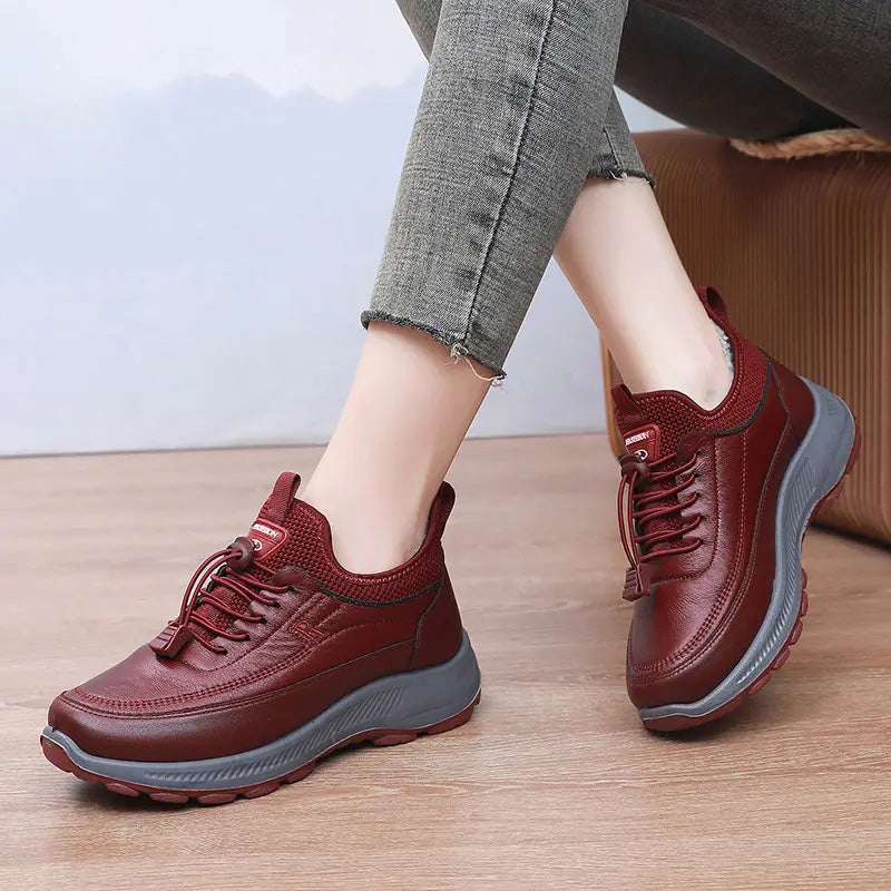 Orthopädische Rutschfeste Komfortschuhe Mit Dicker Sohle Für Damen