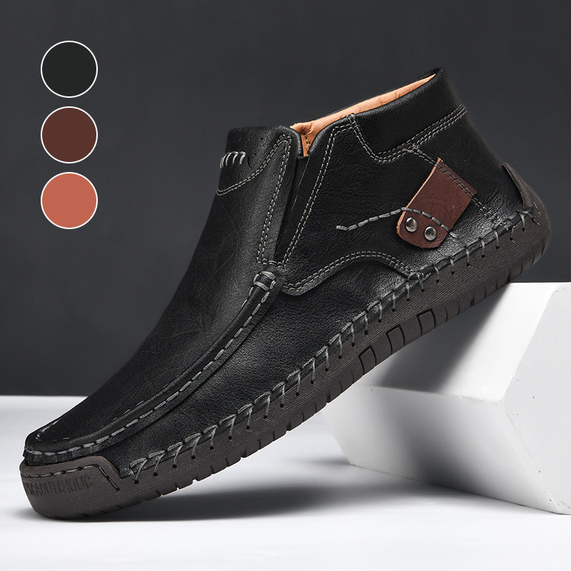 Bequeme High-Top-Mokassins für Herren