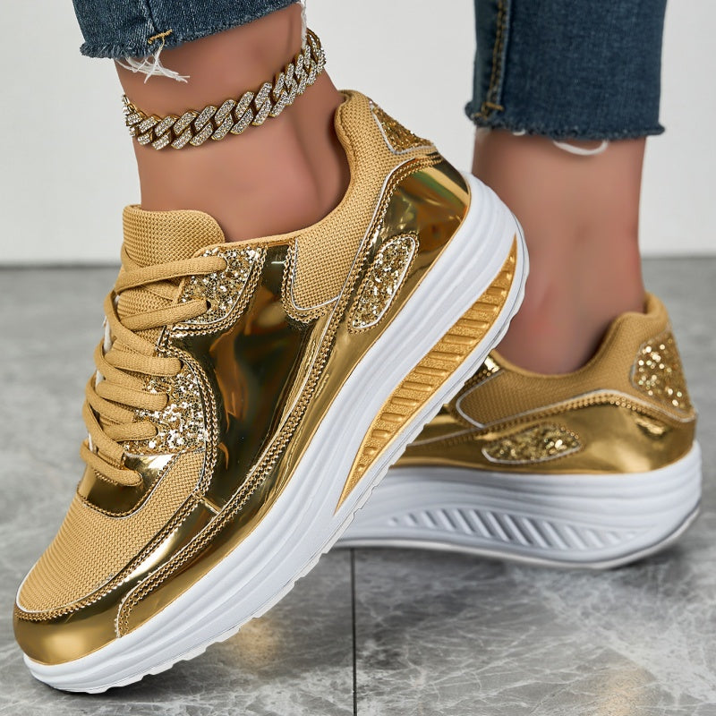 Andrea | Funkelnde Sneaker