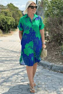 Damen Blumenkleid | Locker & Leicht